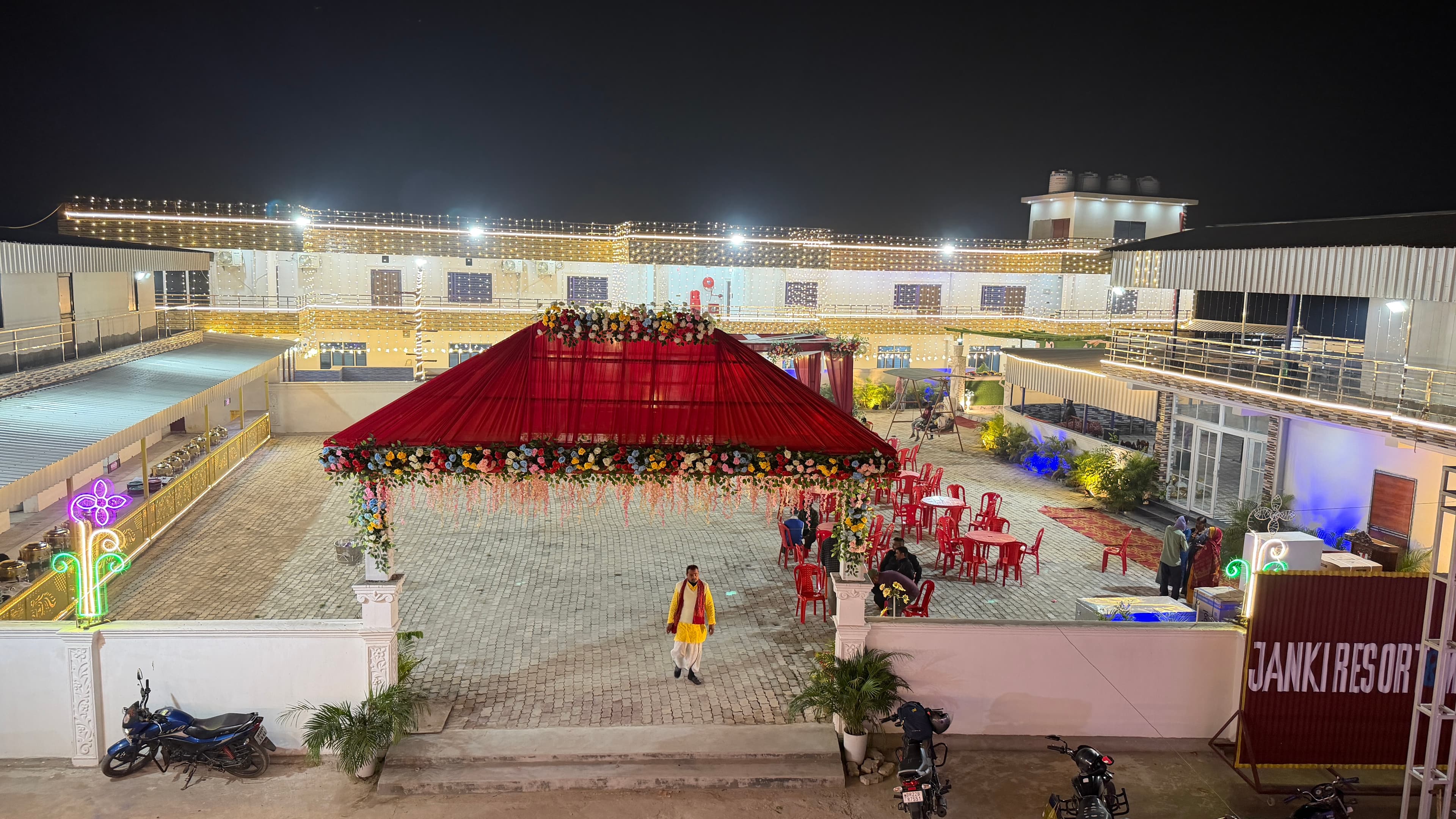 Best Marriage Hall in Bettiah - Janki Resort Central Hall for Weddings